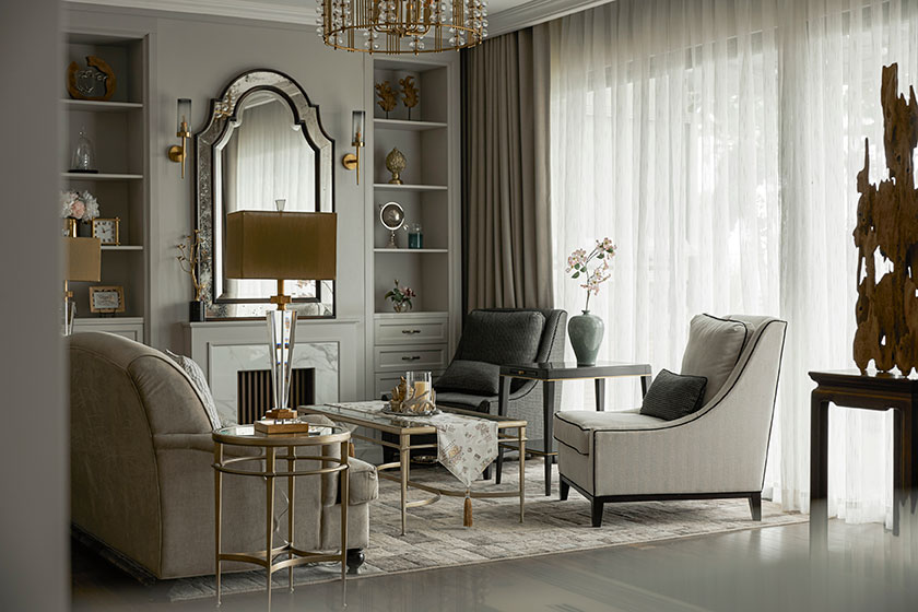 Interiors in Kim Cuong Island Villa