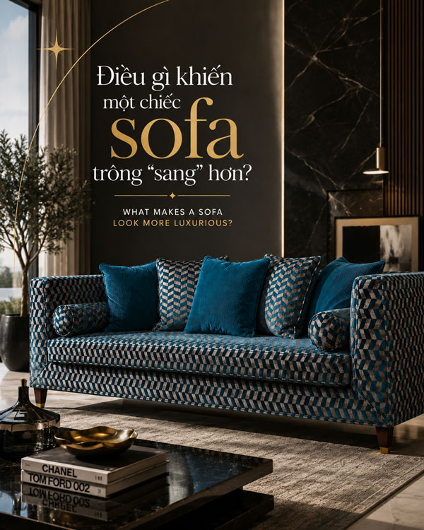 What Makes a Sofa Look More Luxurious?