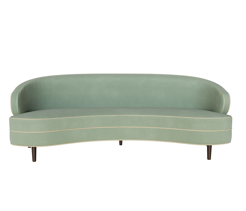 Đặt Đóng Sofa Curved Back
