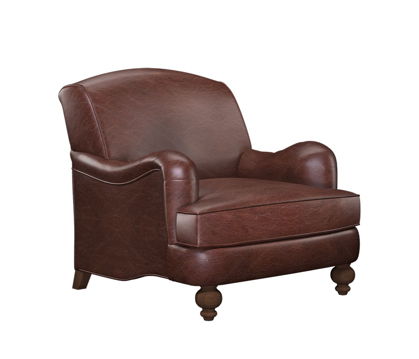 Custom English Armchair