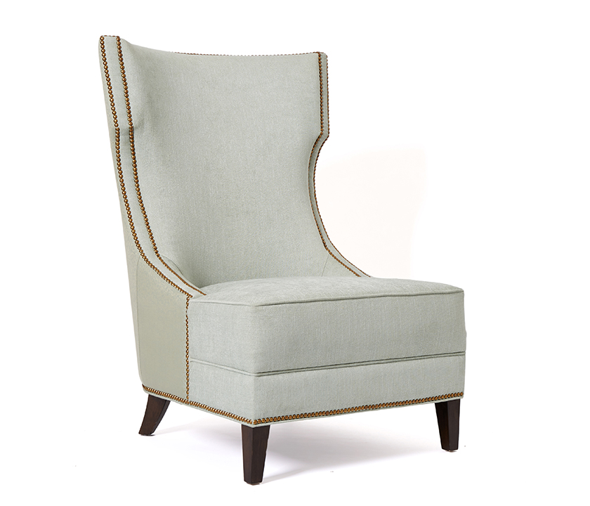 Custom Highback Slipper Chair