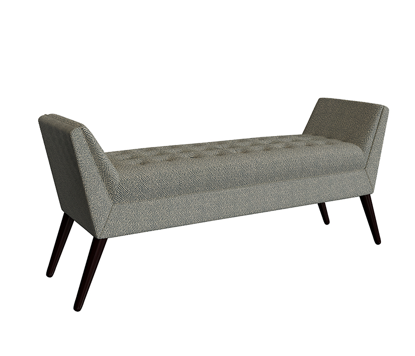 Đặt Đóng Bench Midcentury