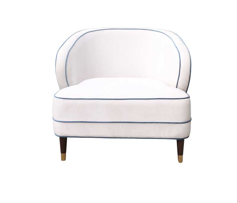 Ghế Curved Back - Silver