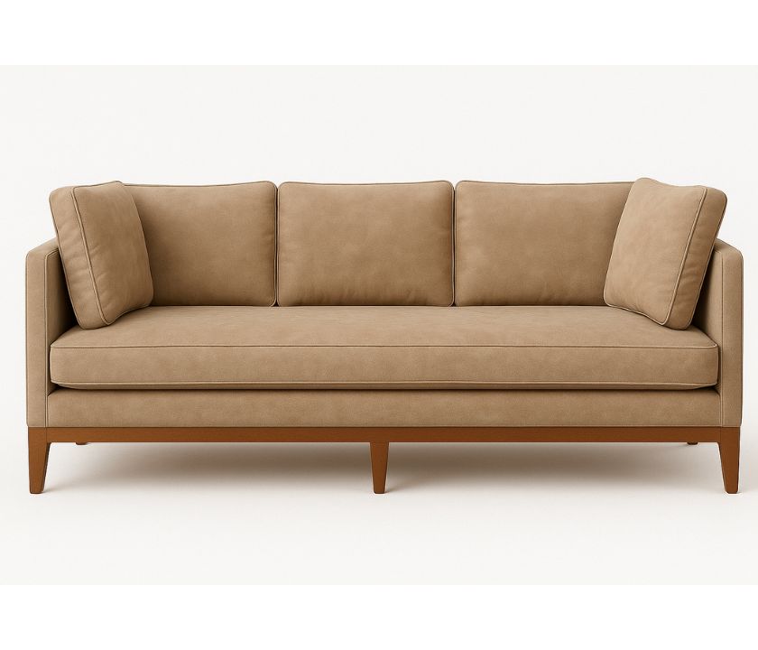 Nova Sofa - Beige Suede
