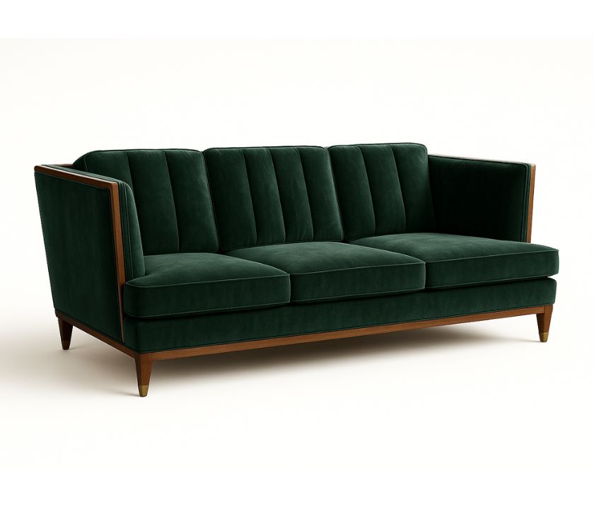 Milan Sofa - Emerald