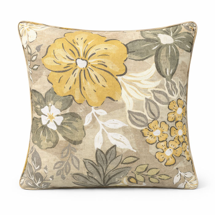 Gối Vuông - Họa Tiết Hoa Văn