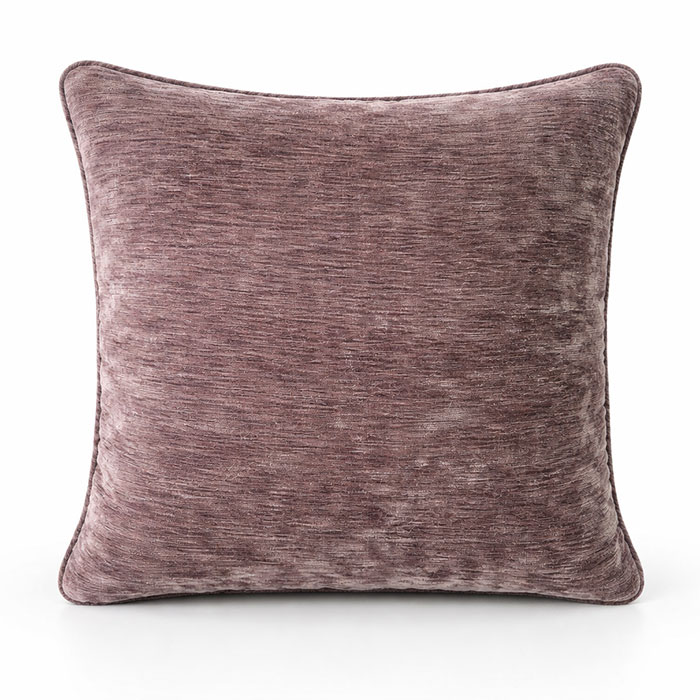 Gối Vuông - Nhung Xám Trơn