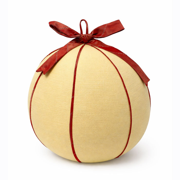 The Golden Light Round Pillow