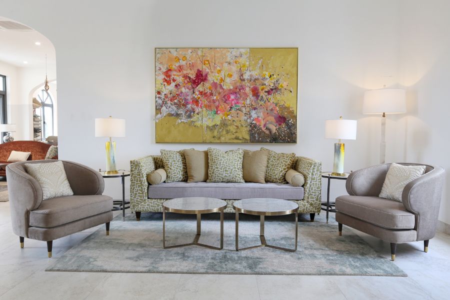 Eliza Blossom Living Room Set