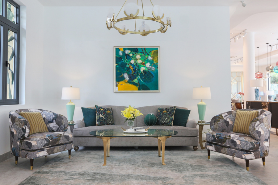 English Sofa - Ningaloo Ocean