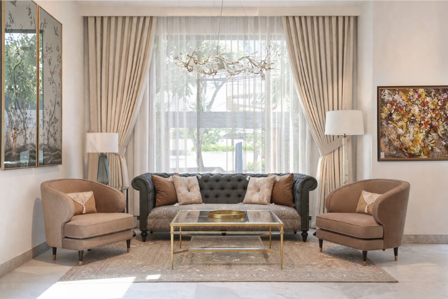 Classic Chesterfield Sofa