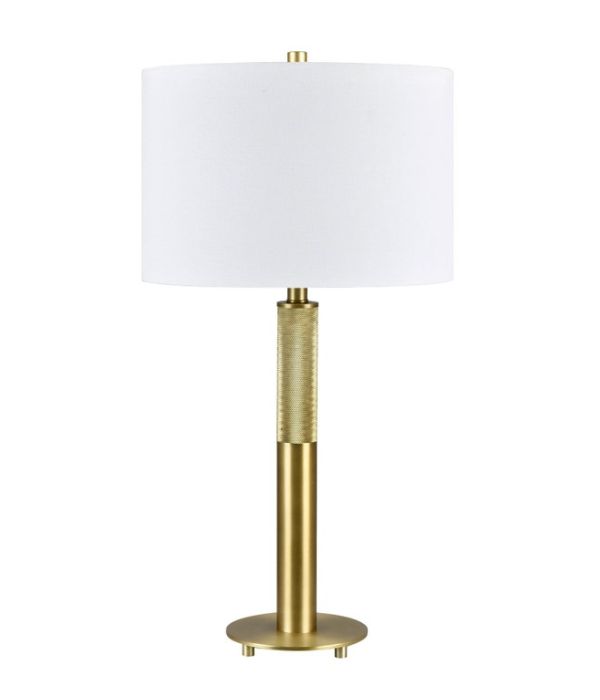 Lochley Textured Column Table Lamp
