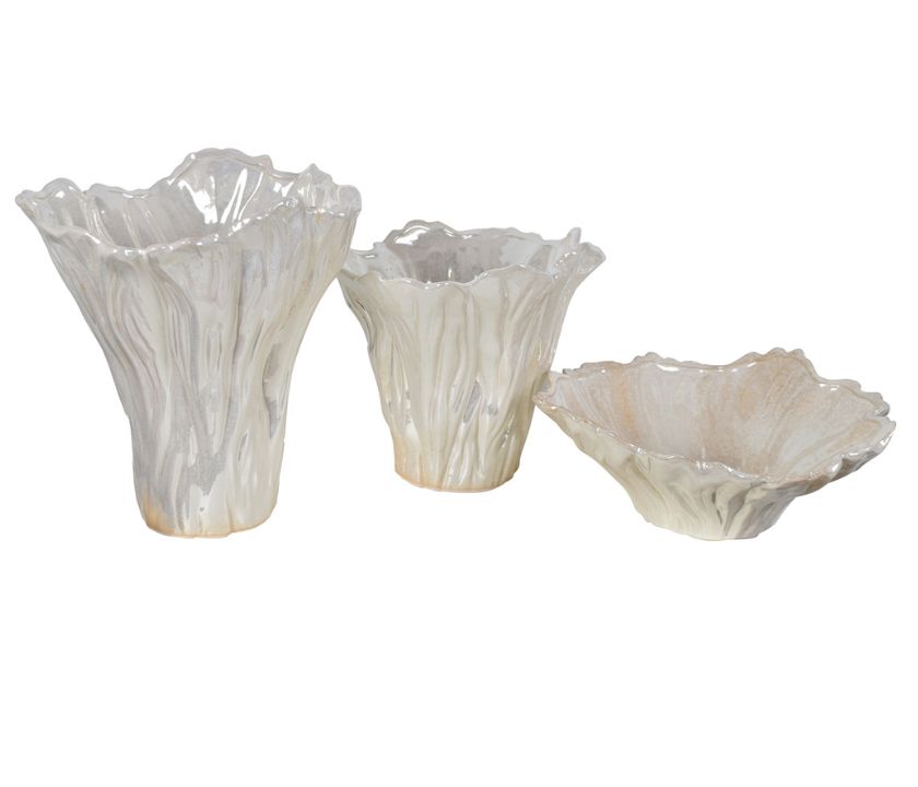 Bộ 2 Bình và 1 Tô Trang Trí Quinton Organic
